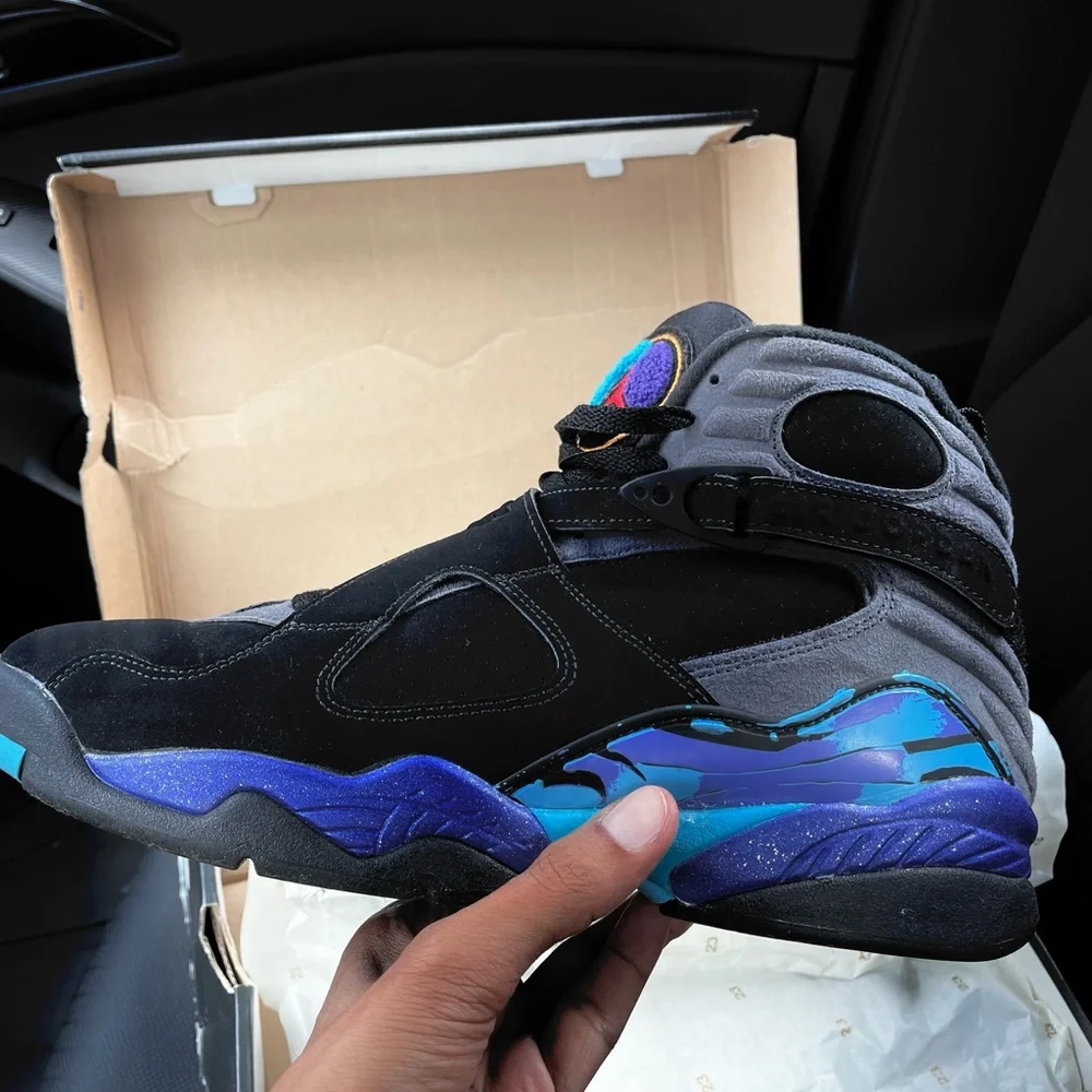 2015 Nike Air Jordan Retro 8 “Aqua” - Picture 1 of 5